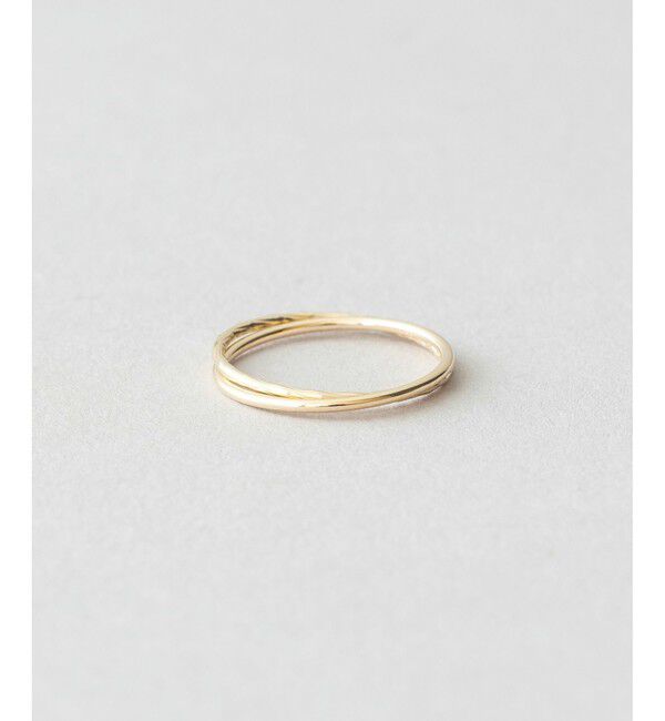Jouete「K10YG ピンキーリング レイヤー」|リング|