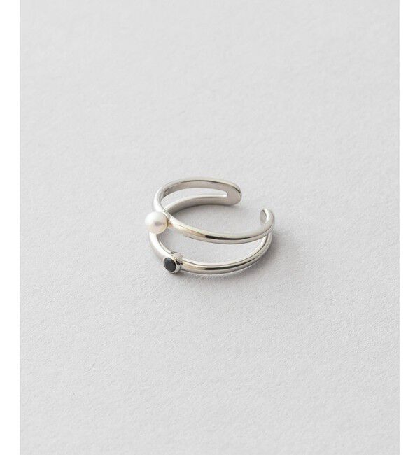 Jouete「[フォークピンキー] リング ジルコニア&times;パール」|リング|