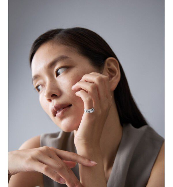 Jouete「[フォークピンキー] リング コンケイブ」|リング|