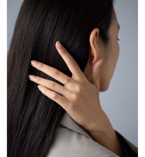 Jouete「[レイヤー] K10YG リング ラブラドーライト」|リング|