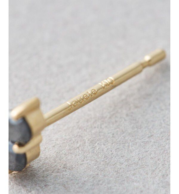 Jouete「K10YG ダイヤモンド ピアス」|ピアス|