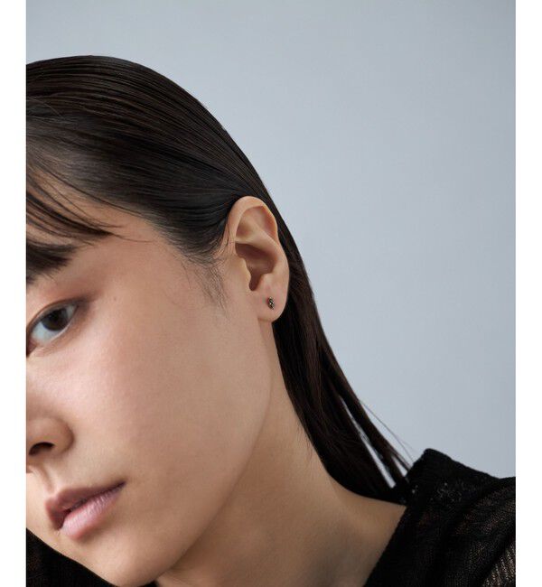 Jouete「K10YG ダイヤモンド ピアス」|ピアス|