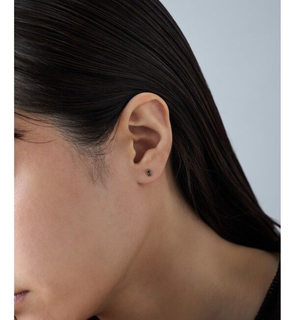 Jouete「K10YG ダイヤモンド ピアス」|ピアス|