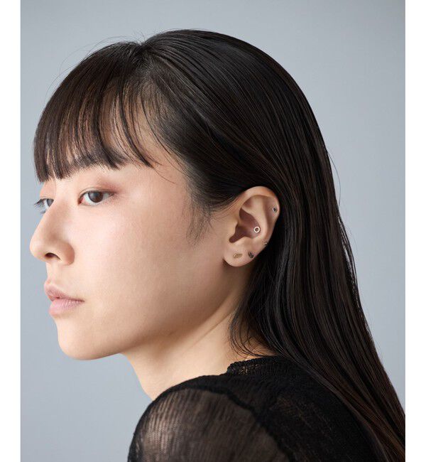 Jouete「K10YG ダイヤモンド ピアス」|ピアス|