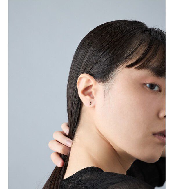 Jouete「K10YG ダイヤモンド ピアス」|ピアス|