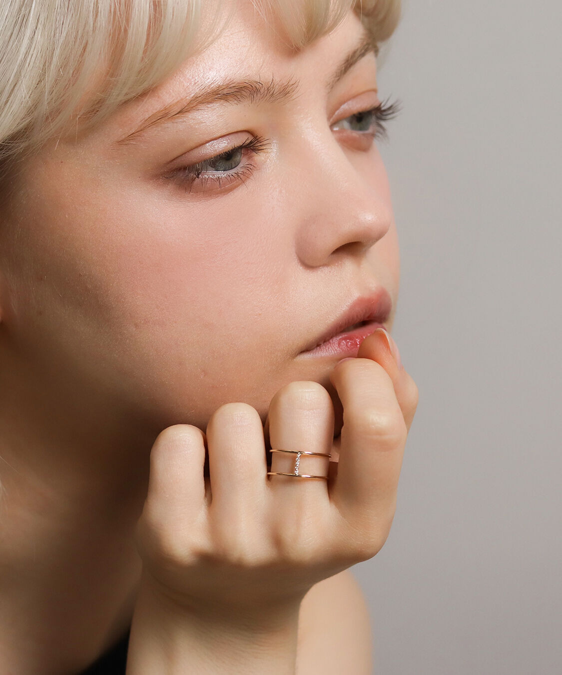  「パール リング | K10YG」|リング|