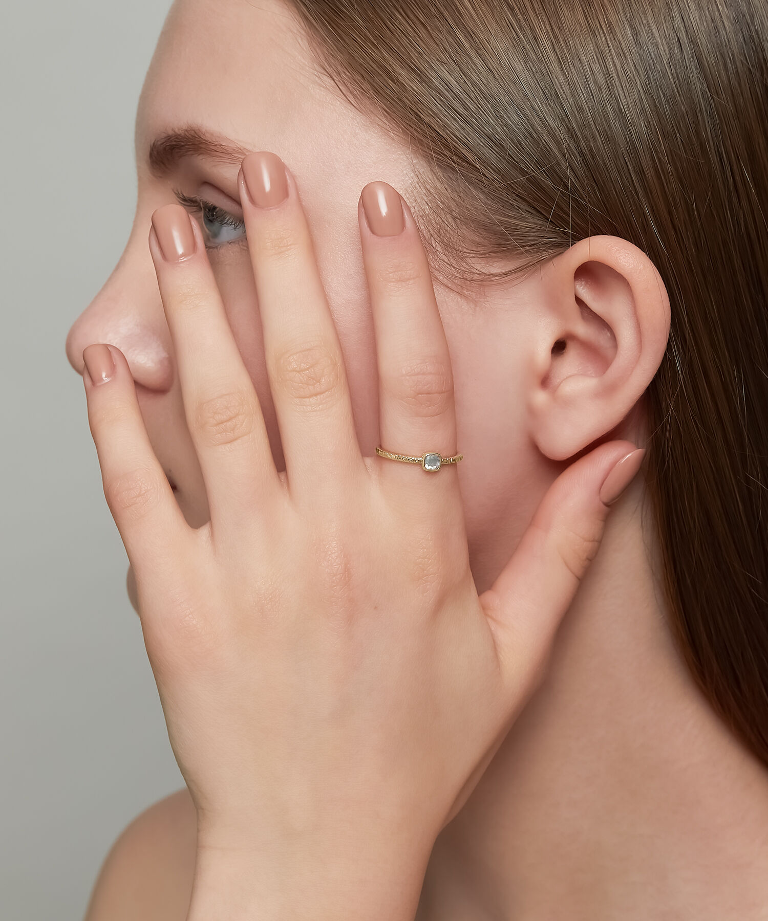 NOJESS「K5ラブラドライトリング」|リング|