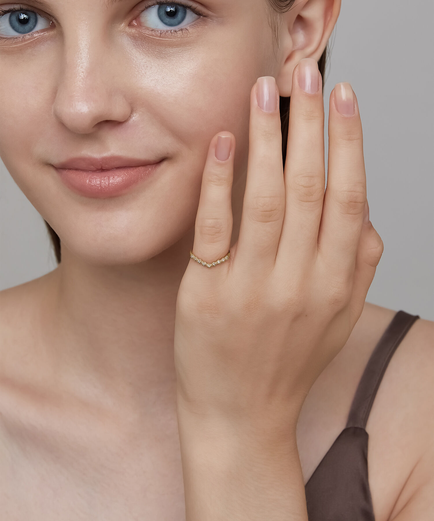 NOJESS「K5ダイヤモンドピンキーリング」|リング|