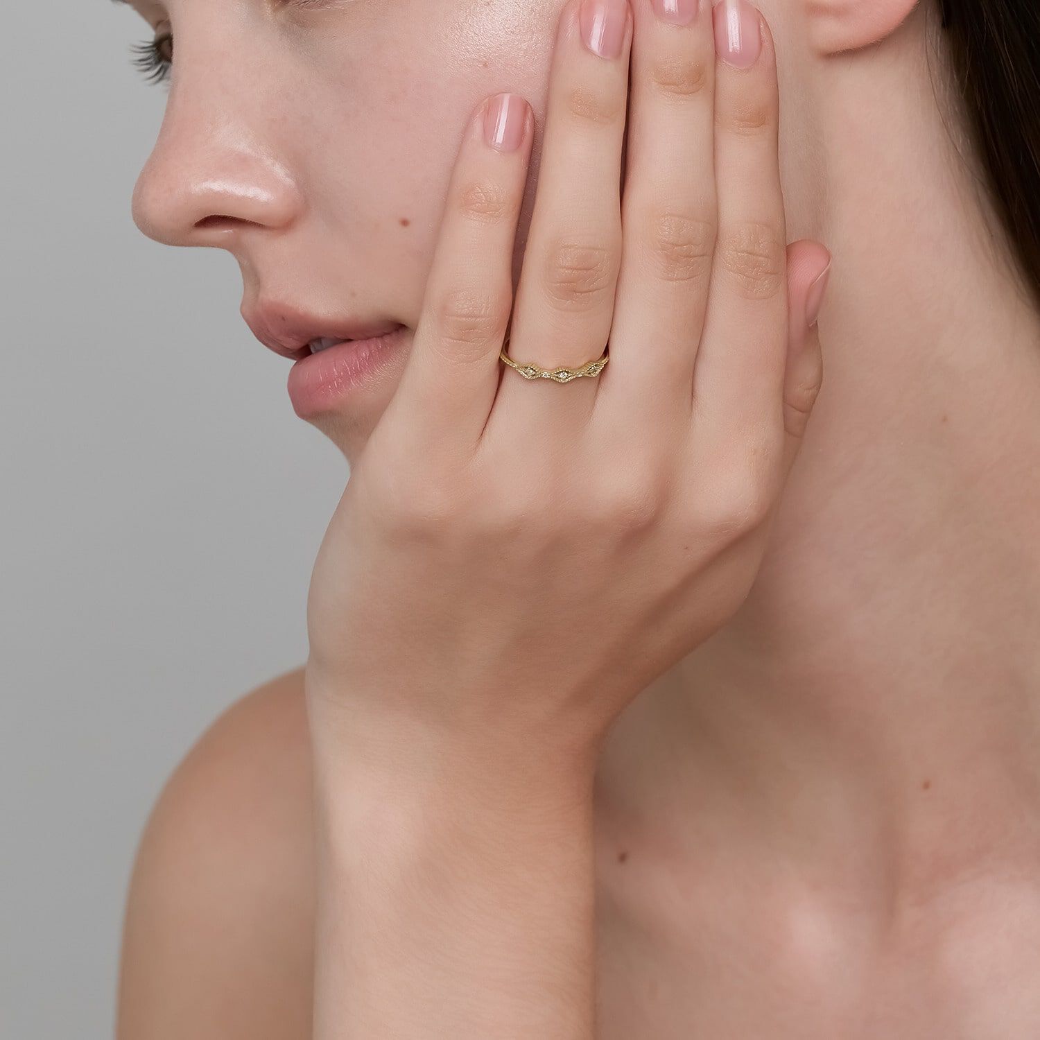 NOJESS「K10ダイヤモンドリング」|リング|