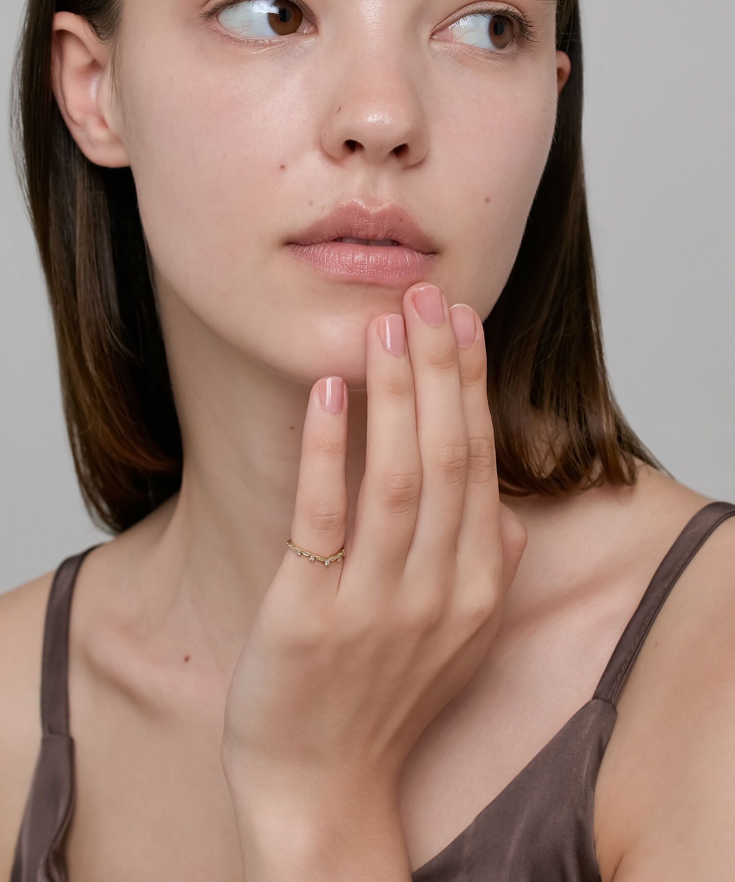 NOJESS「【Pocket Ring】K5ダイヤモンドピンキーリング」|リング|