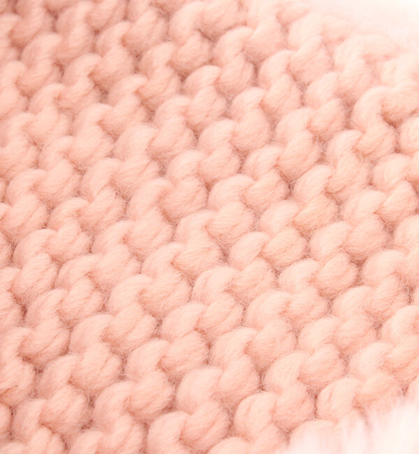 PAUL&JOE「マフラー／ニットフェイクガーレザー」|マフラー|