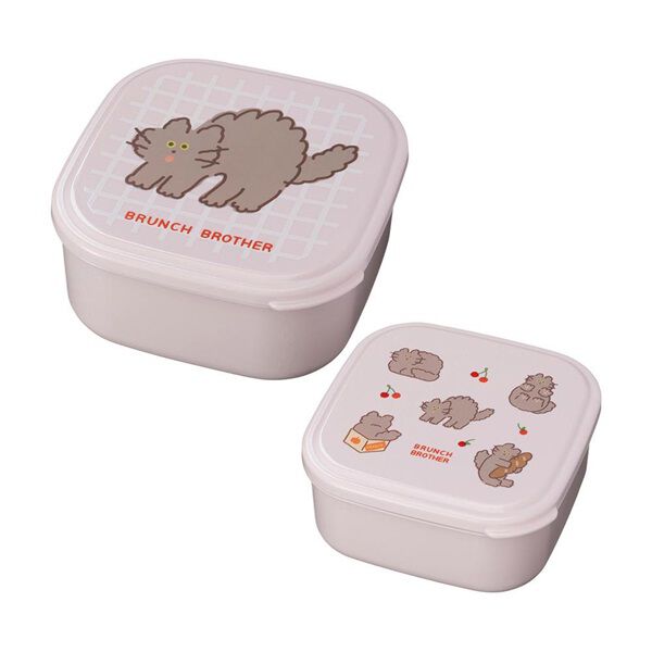  「ランチボックス・２Ｐセット／ブランチブラザー」|食器・キッチングッズ|