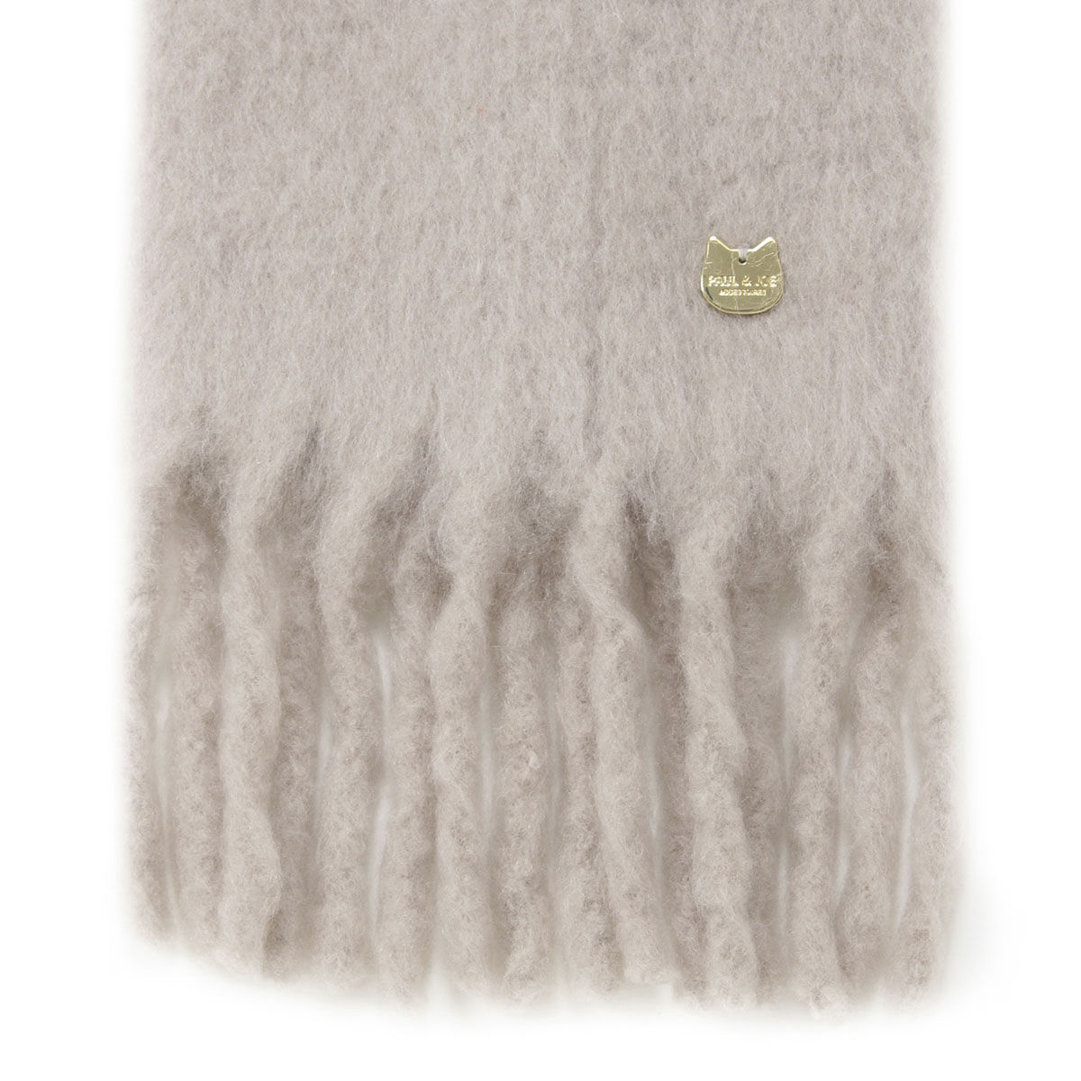 PAUL&JOE「ＰＪ／マフラー／　ウール混無地ボリューム」|マフラー|