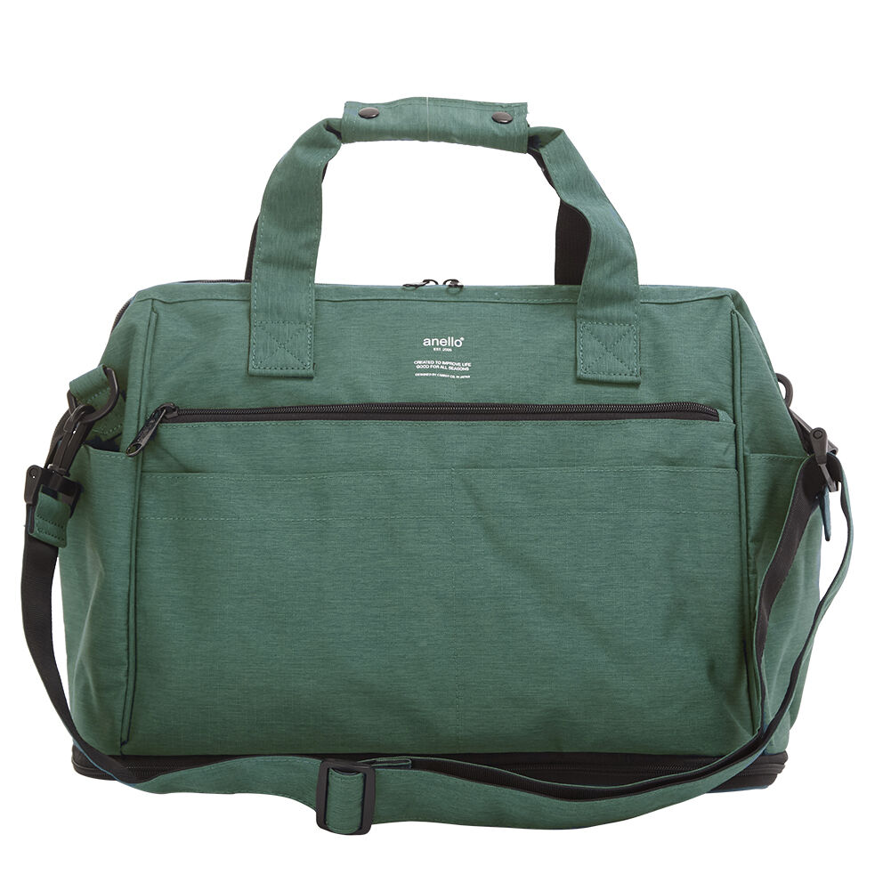anello「アネロ ショルダーバッグ anello AT-C2611 通販 レディース メンズ」|ボストンバッグ|グリーン1