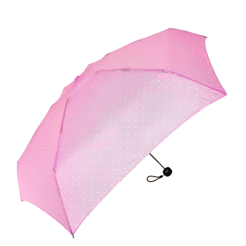 BACKYARD FAMILY「晴雨兼用 折りたたみ傘 uvカット 軽量 通販 HYGGE ヒュッゲ 5段マイクロ傘 50cm」|傘|ピンク1