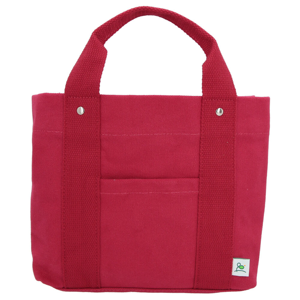BACKYARD FAMILY「ミニトートバッグ 仕切り 通販 トートバッグ キャンバストートバッグ ミニバッグ トートバック」|トートバッグ|レッド1