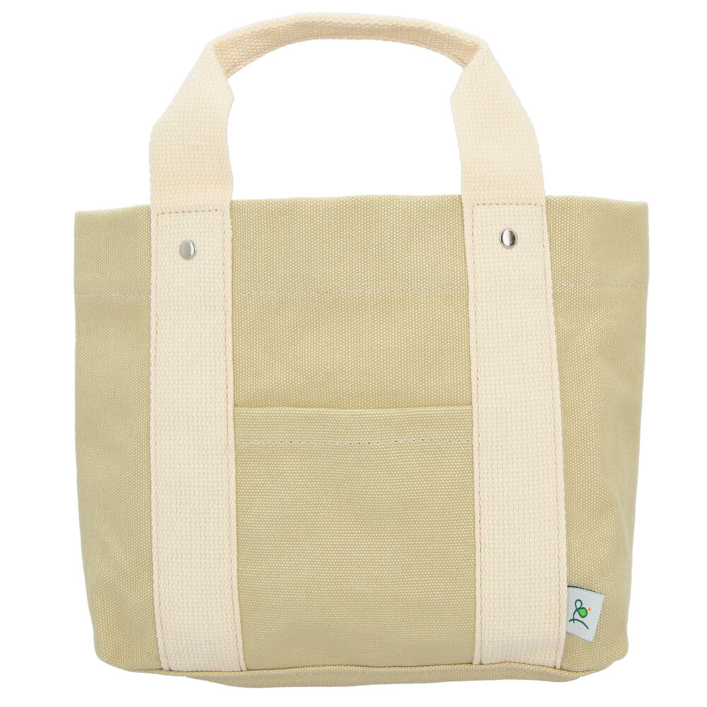 BACKYARD FAMILY「ミニトートバッグ 仕切り 通販 トートバッグ キャンバストートバッグ ミニバッグ トートバック」|トートバッグ|ベージュ1