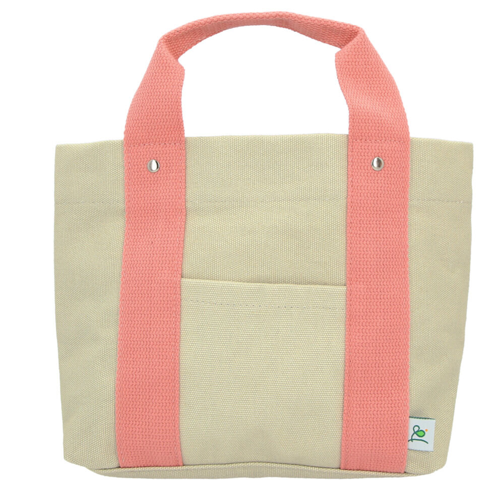 BACKYARD FAMILY「ミニトートバッグ 仕切り 通販 トートバッグ キャンバストートバッグ ミニバッグ トートバック」|トートバッグ|ピンク2