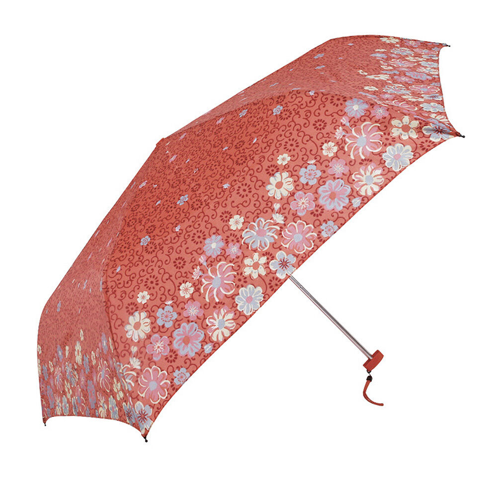 BACKYARD FAMILY「折りたたみ傘 レディース 通販 おしゃれ 50cm 大人 かわいい 和柄 折り畳み傘 可愛い 雨傘」|傘|レッド4