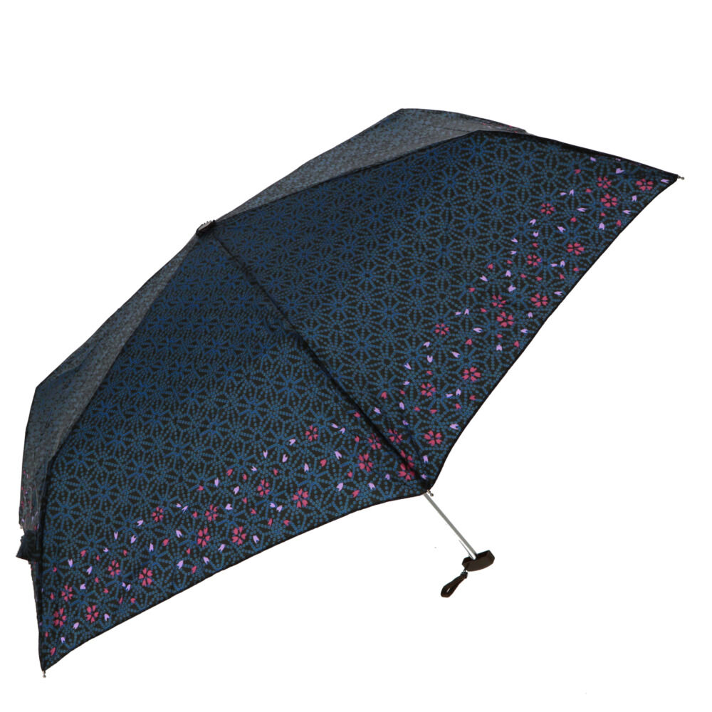 BACKYARD FAMILY「折りたたみ傘 レディース 通販 おしゃれ 50cm 大人 かわいい 和柄 折り畳み傘 可愛い 雨傘」|傘|ブルー1