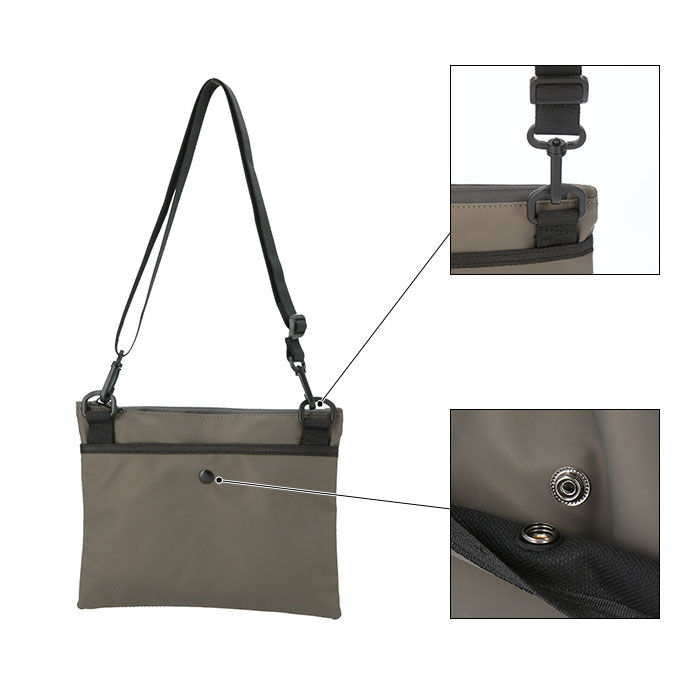 BACKYARD FAMILY「サコッシュ メンズ 通販 レディース ショルダーバッグ 斜めがけ かっこいい 大人 ナイロン」|ショルダー・メッセンジャー|