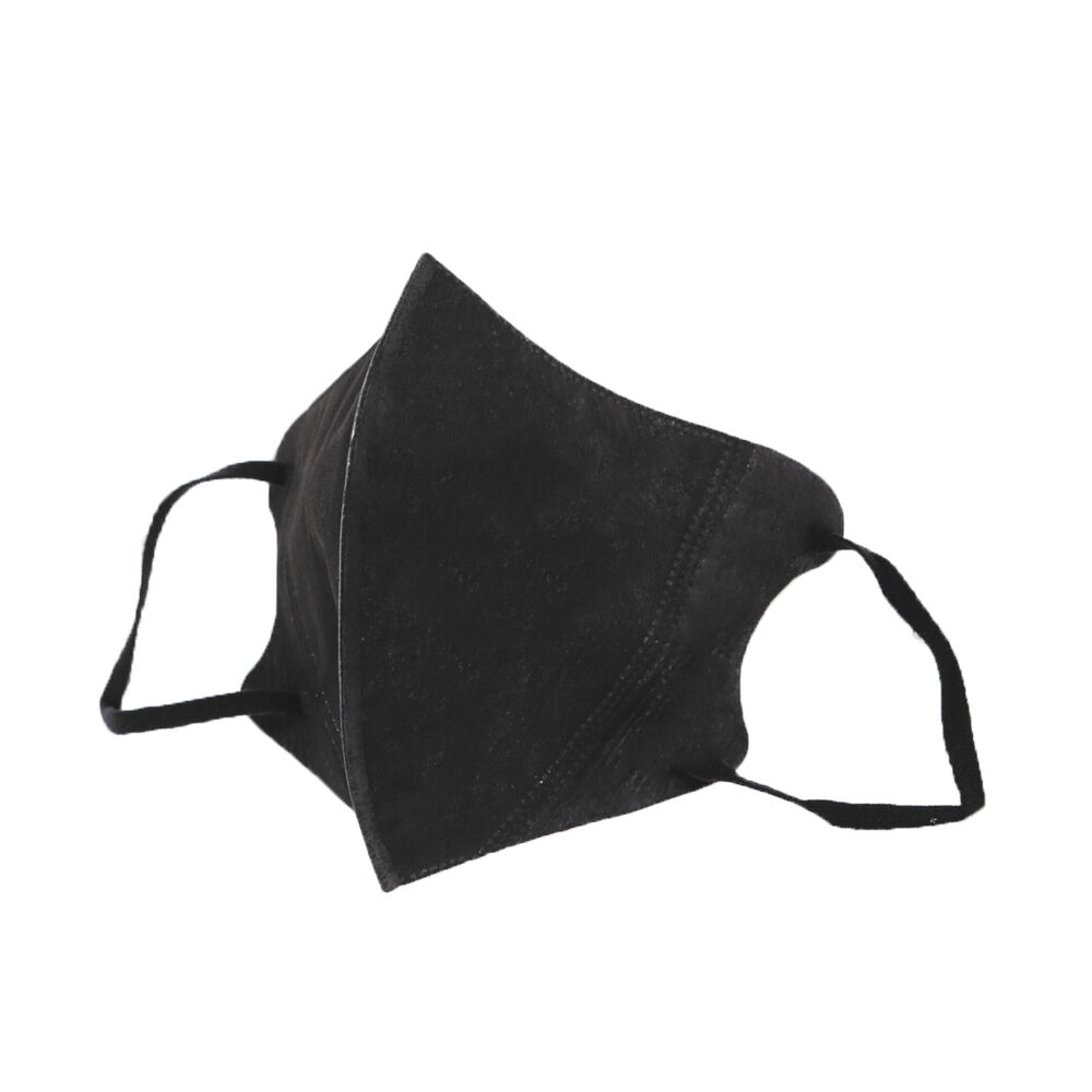 BACKYARD FAMILY「不織布マスク スパンレース 通販 マスク 不織布 立体 カラー 不織布マスク おしゃれ 個包装」|その他|ブラック1