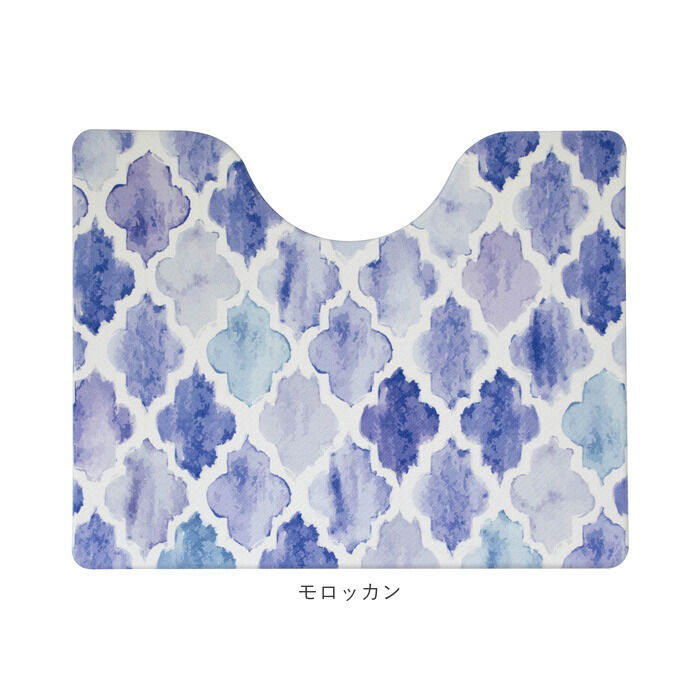 BACKYARD FAMILY「トイレマット おしゃれ 拭ける 通販 40cm 50cm pvcマット 40センチ 50センチ 約」|トイレタリー・ランドリーグッズ|