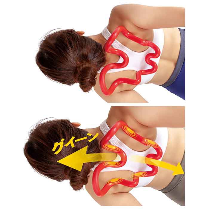 BACKYARD FAMILY「スッキリング 通販 肩甲骨 背中 ツボ押し ストレッチ つぼ押し 指圧 はがし 刺激 ピンポイント」|マッサージ・ボディスクラブ|