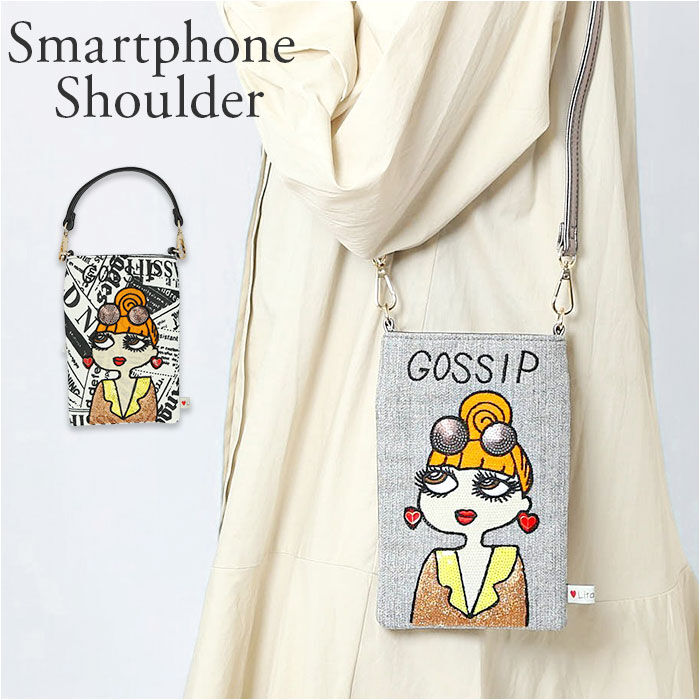 BACKYARD FAMILY「スマホショルダーバッグ レディース 通販 Lyre バッグ スマホバッグ ミニショルダー」|ショルダー・メッセンジャー|