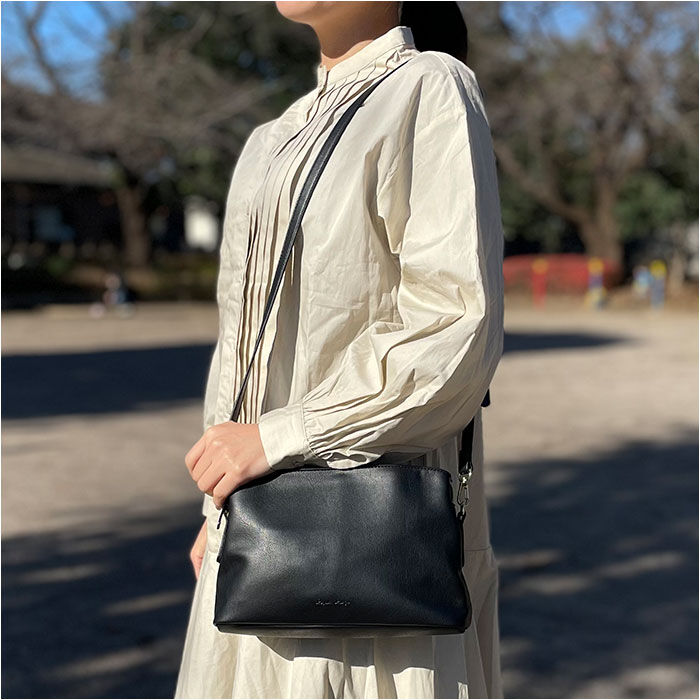 Legato Largo「レガートラルゴ お財布ショルダー LG-D1033A Legato Largo 通販 お財布」|ショルダー・メッセンジャー|