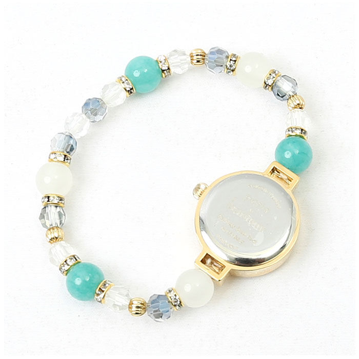 BACKYARD FAMILY「ジャバラウォッチ 腕時計 レディース 通販 時計 アナログ時計 ウオッチ ジャバラ ビーズ 天然石」|腕時計|