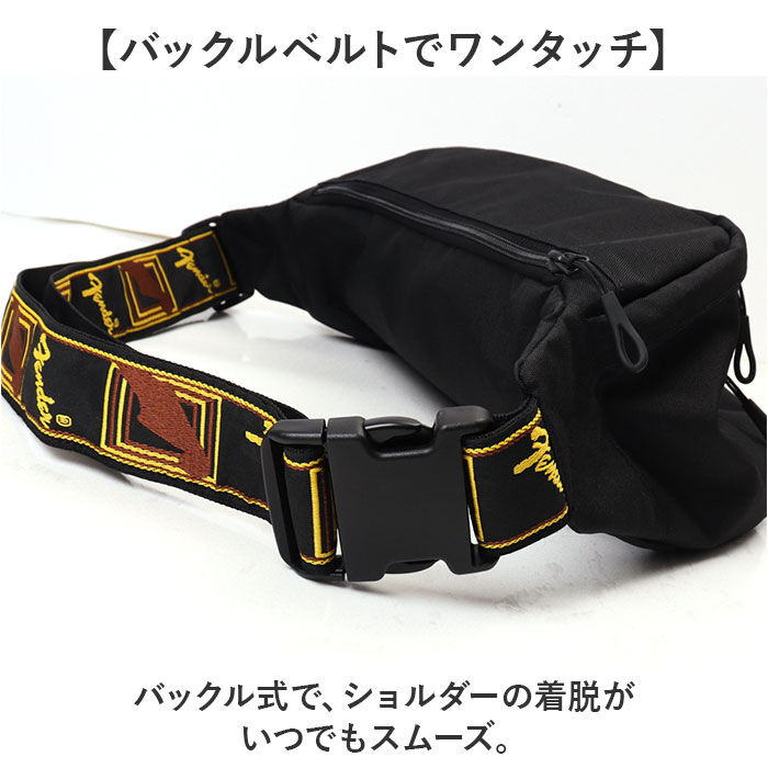 BACKYARD FAMILY「Fender フェンダー ボディバッグ ボディーバッグ 6051 通販 ウエストバッグ」|その他|