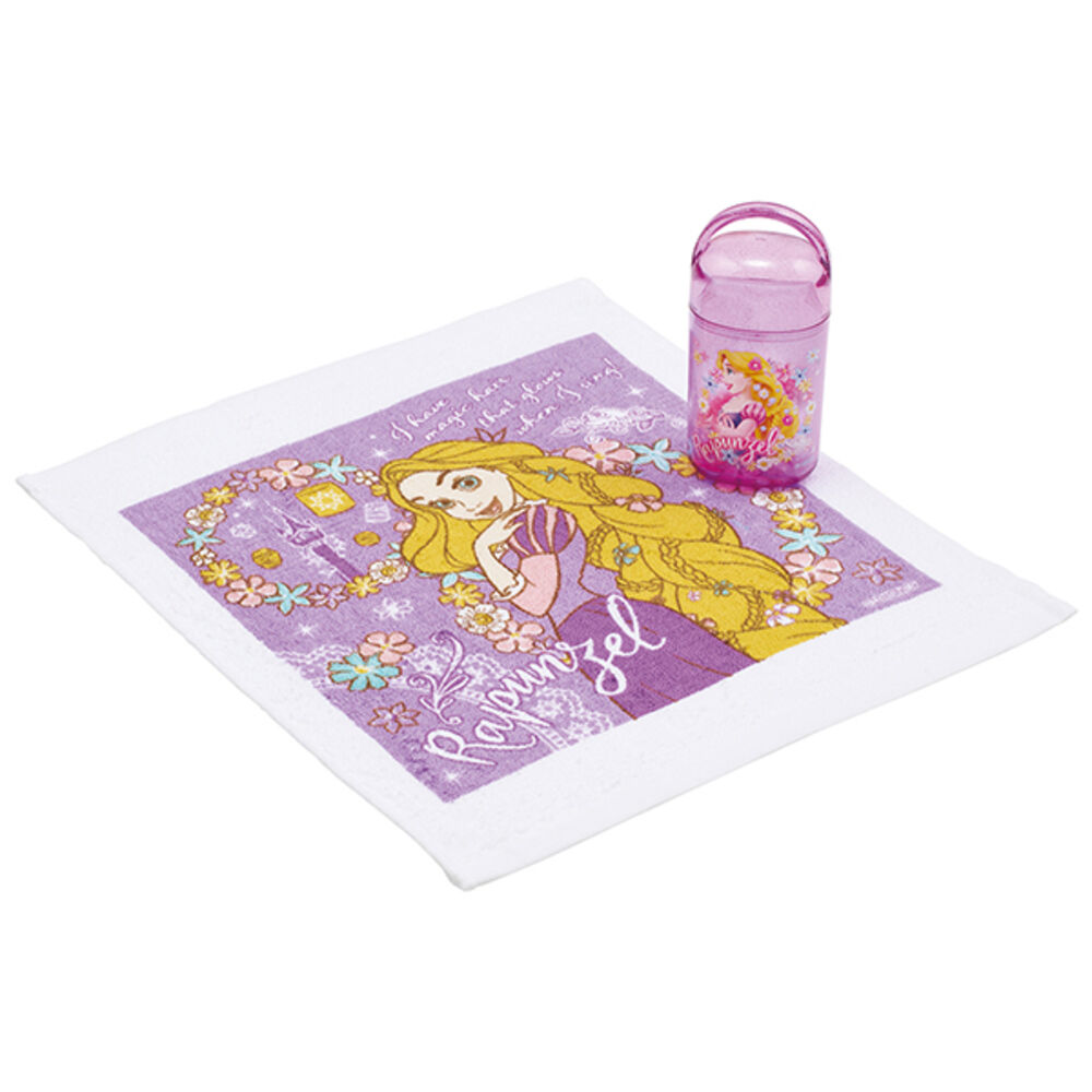 BACKYARD FAMILY「おしぼり ケース キャラクター 通販 おしぼりケース 抗菌 ケース付き おしぼりタオル ミニタオル」|ハンカチ|パープル1