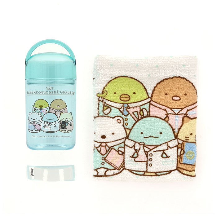 BACKYARD FAMILY「おしぼり ケース キャラクター 通販 おしぼりケース 抗菌 ケース付き おしぼりタオル ミニタオル」|ハンカチ|