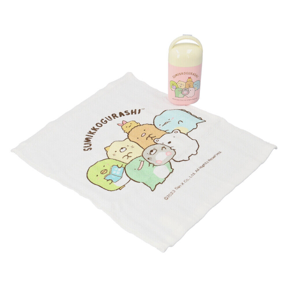 BACKYARD FAMILY「おしぼり ケース キャラクター 通販 おしぼりケース 抗菌 ケース付き おしぼりタオル ミニタオル」|ハンカチ|ピンク5