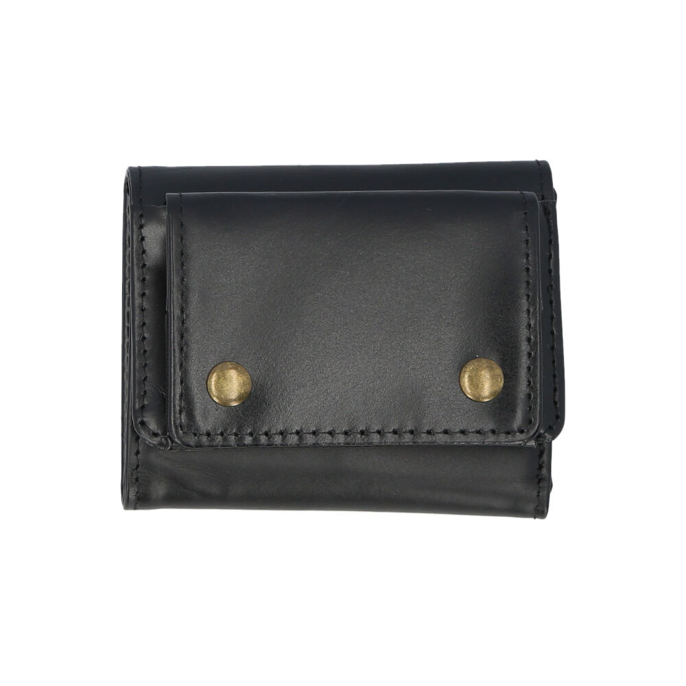 BACKYARD FAMILY「Rename 3つ折り財布 メンズ 通販 三つ折り財布 財布 三つ折り ミニ財布 コンパクト」|財布|ブラック1