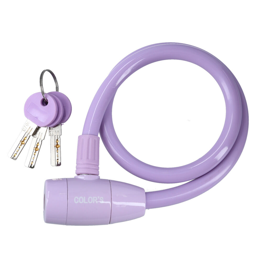 BACKYARD FAMILY「GORIN ゴリン ワイヤーロック G220W 通販 自転車用ワイヤーロック ワイヤー錠」|その他|パープル1