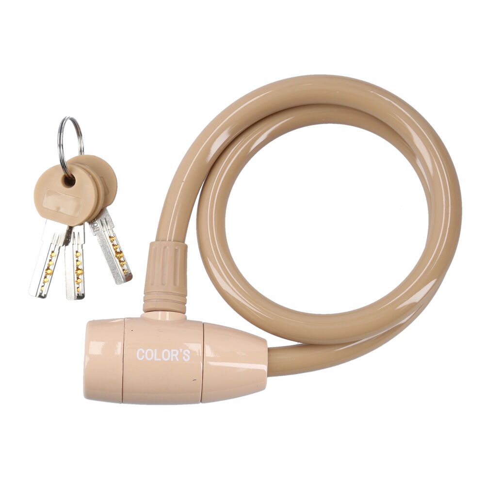 BACKYARD FAMILY「GORIN ゴリン ワイヤーロック G220W 通販 自転車用ワイヤーロック ワイヤー錠」|その他|ベージュ1