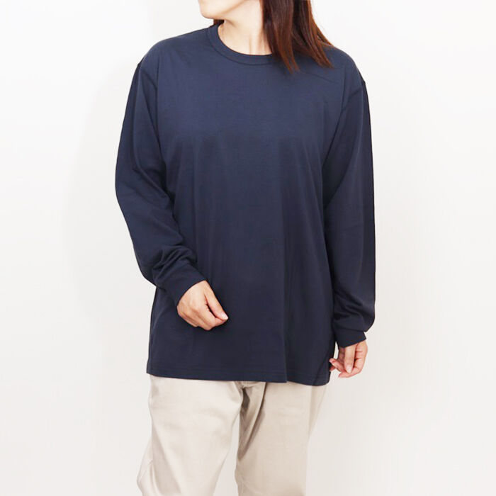 BACKYARD FAMILY「Tシャツ 大きいサイズ 通販 tシャツ 長袖 ティーシャツ メンズ レディース トップス 無地」|Tシャツ・カットソー|