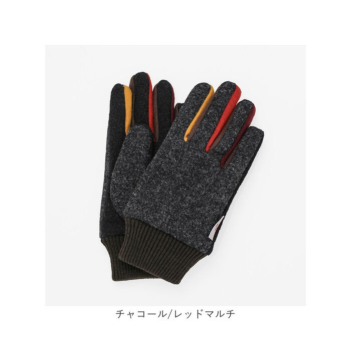 BACKYARD FAMILY「ハリスツイード 手袋 メンズ 通販 Harris Tweed グローブ 手ぶくろ」|手袋|