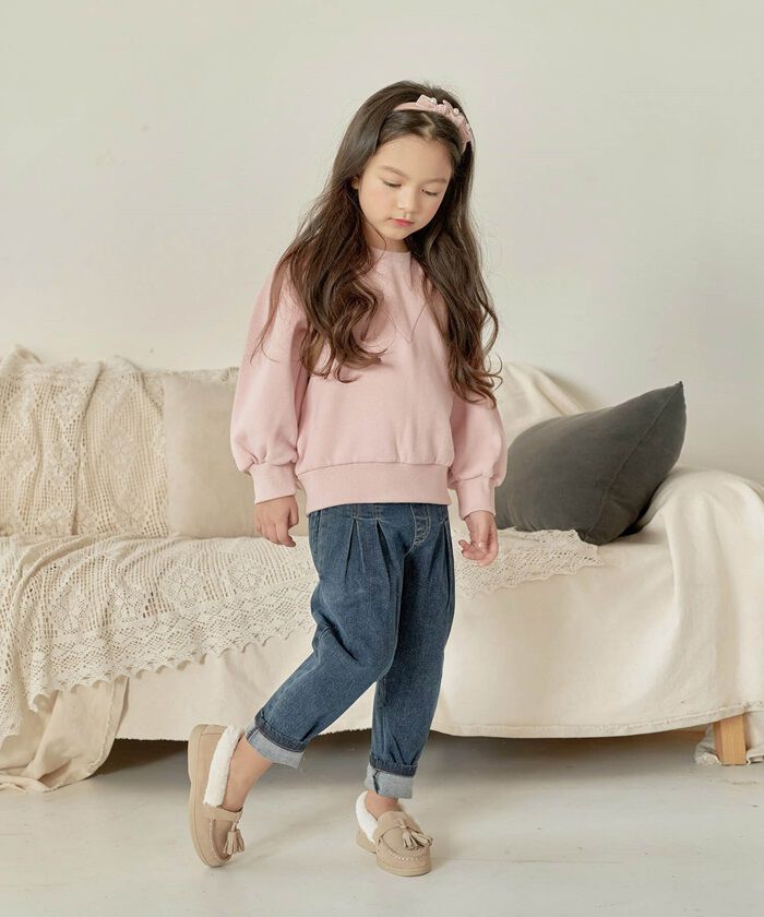 BACKYARD FAMILY「キッズ モカシン ファー 子供 靴 通販 ローファー 57072202 スリッポン 女の子 男の子」|スリッポン|