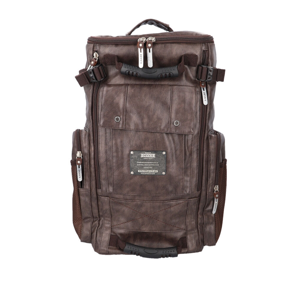BACKYARD FAMILY「device デバイス リュック 大容量 通販 リュックサック デイパック スクエアリュック」|リュック|ブラウン1
