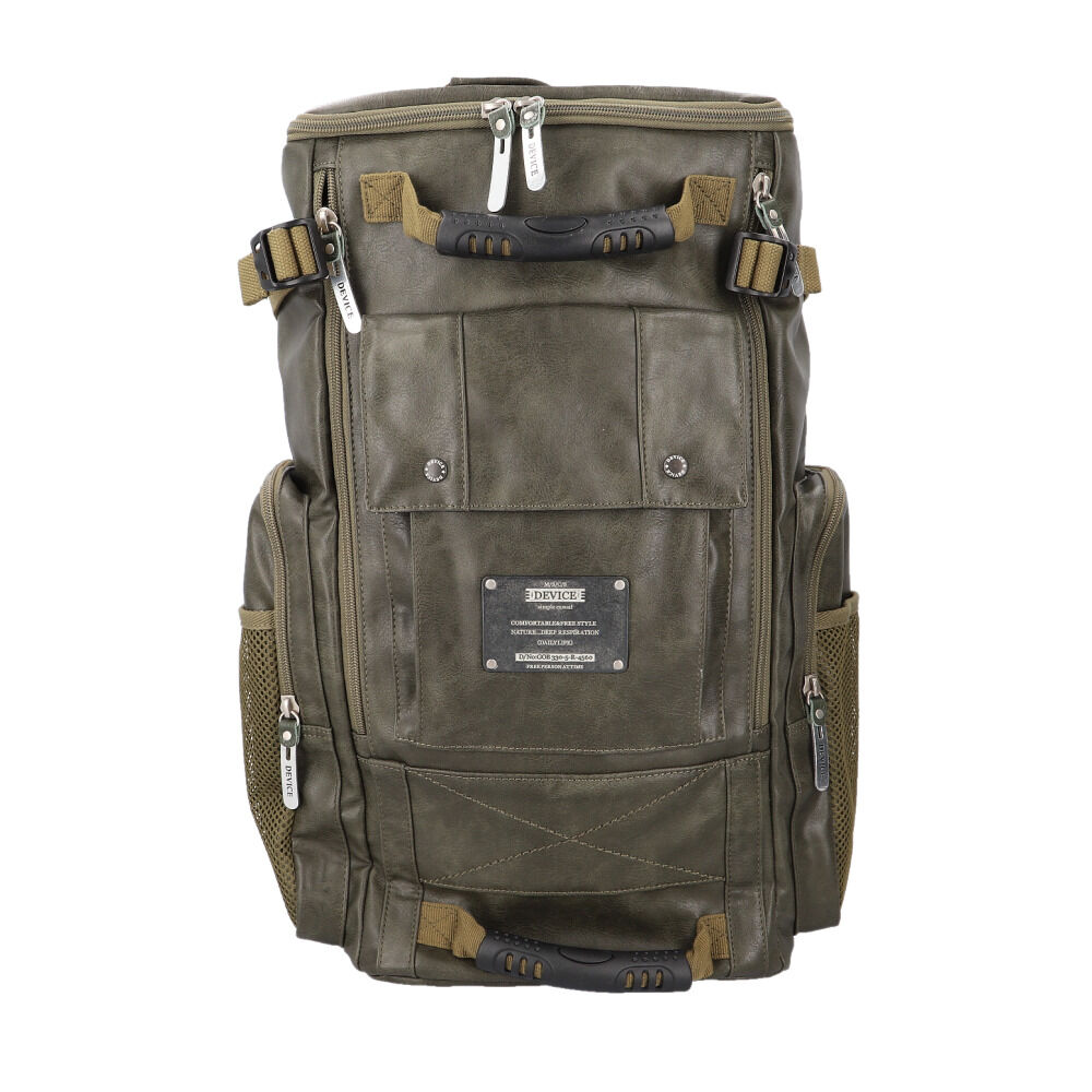 BACKYARD FAMILY「device デバイス リュック 大容量 通販 リュックサック デイパック スクエアリュック」|リュック|グリーン1