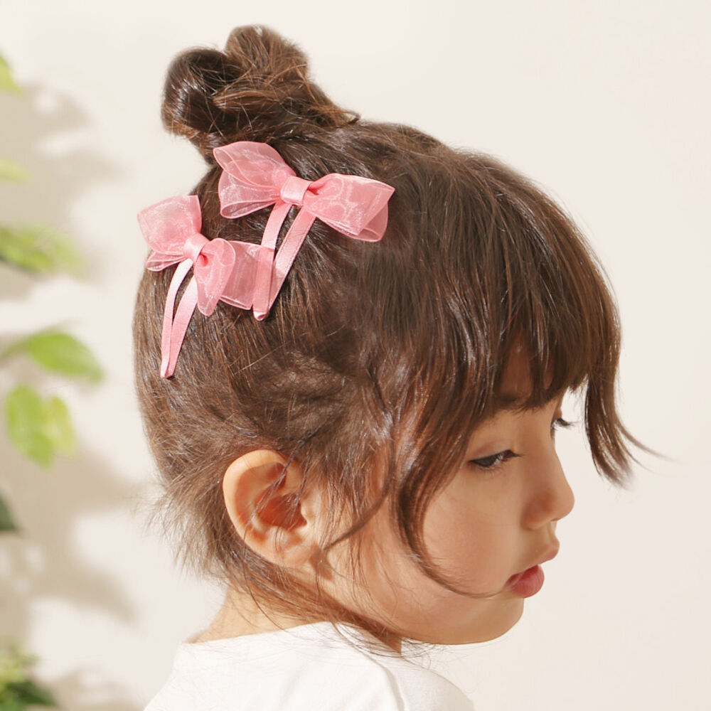 BACKYARD FAMILY「RORA パッチン留め 通販 ローラ ホリー パッチンピン パッチンどめ 大きい 大きめ」|その他|ピンク1