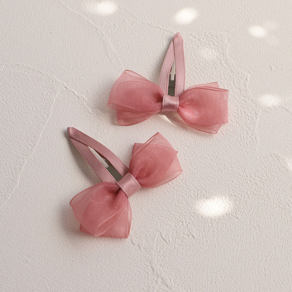 BACKYARD FAMILY「RORA パッチン留め 通販 ローラ ホリー パッチンピン パッチンどめ 大きい 大きめ」|その他|ピンク2