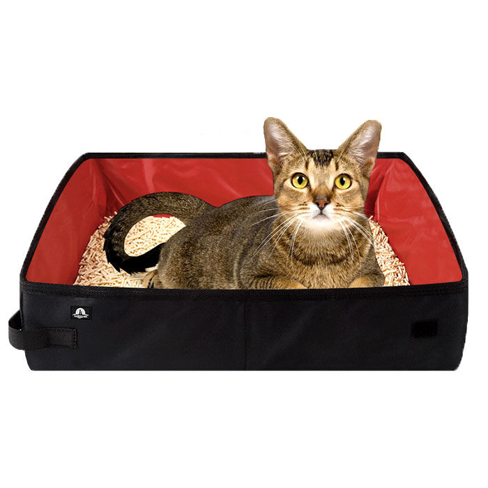 BACKYARD FAMILY「猫 トイレ 折り畳み 通販 猫トイレ 折りたたみ ポータブル セカンドトイレ 携帯トイレ」|その他|