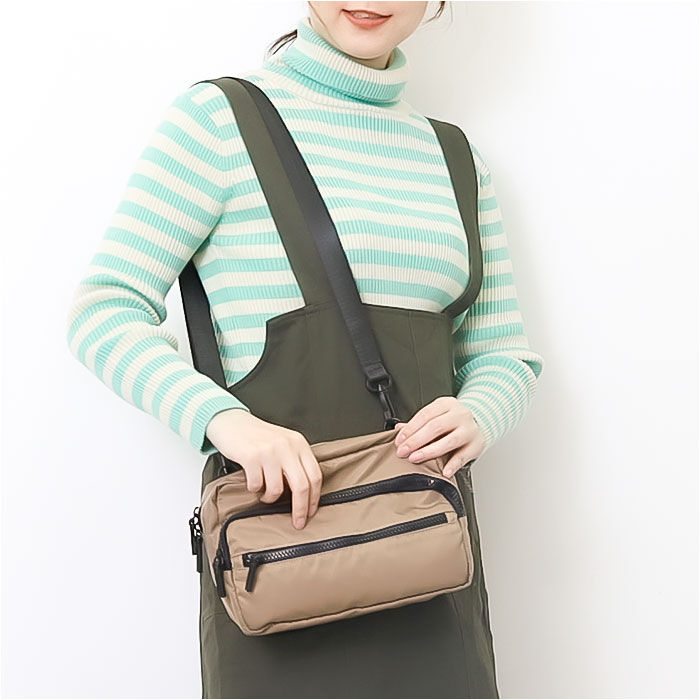 BACKYARD FAMILY「ショルダーバッグ レディース 小さめ ナイロン 通販 ショルダーバック 斜めがけバッグ ミニバッグ」|ショルダー・メッセンジャー|