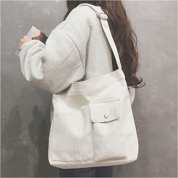 BACKYARD FAMILY「ショルダーバッグ キャンバス 無地 通販 ショルダーバック ショルダー ショッピングバッグ」|ショルダー・メッセンジャー|