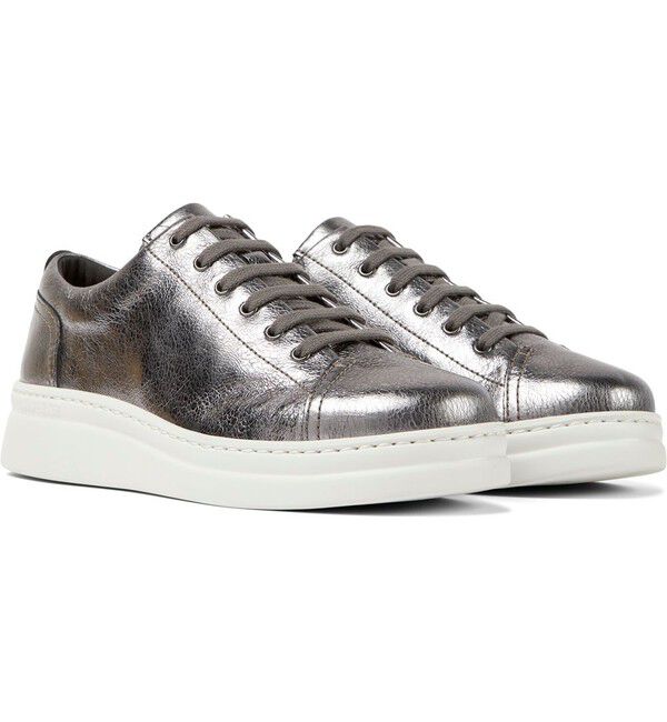 CAMPER「[カンペール] RUNNER UP / レザースニーカー」|スニーカー|シルバー