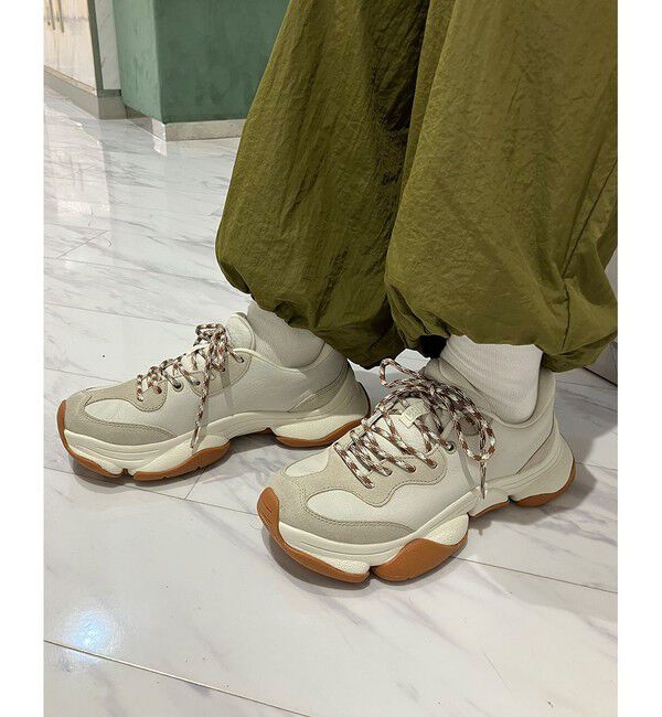 CAMPER「[カンペール] KARST 2 / レザースニーカー」|スニーカー|ベージュ系その他